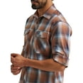 thumbnail image 5 of Wrangler® Men's and Big Mens Outdoor Long Sleeve All Season Stretch Shirt, Sizes S-3XL, 5 of 6