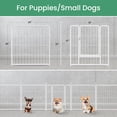 thumbnail image 4 of Parque infantil para perros Simple Deluxe, 24 cm de altura, 8 paneles, antioxidante, 4 of 7