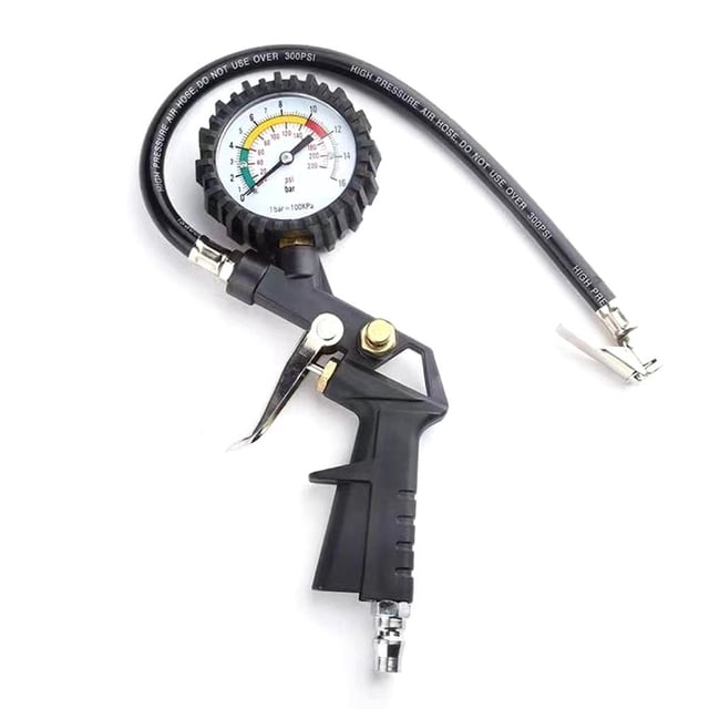 Digital Tire Inflator with Gauge, 0-220PSI, 14\