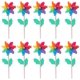thumbnail image 2 of 10pcs-Molinete colorido-12cm, 2 of 8