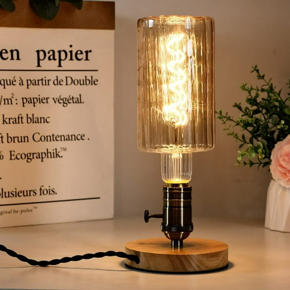 LINLIN LED Edison Bulb, Vintage Light Bulb, Dimmable 4W E27 T90 LED Bulbs, Led Filament Bulb Decorative Light Bulb for Christmas Birthday Party Wedding