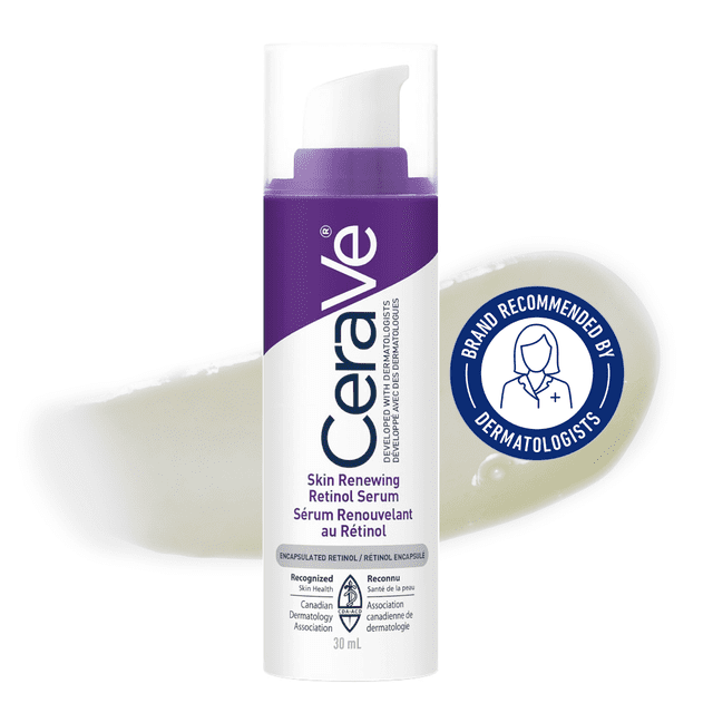CeraVe Sérum au Rétinol, Sérum Visage Anti-Âge avec Rétinol, Niacinamide et Céramides pour Ridules, 30 ml