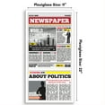thumbnail image 7 of Americanflat Newspaper Frame - 11x22 Plexiglass Cover Specifically Framing Newspaper Pages - White, 7 of 7