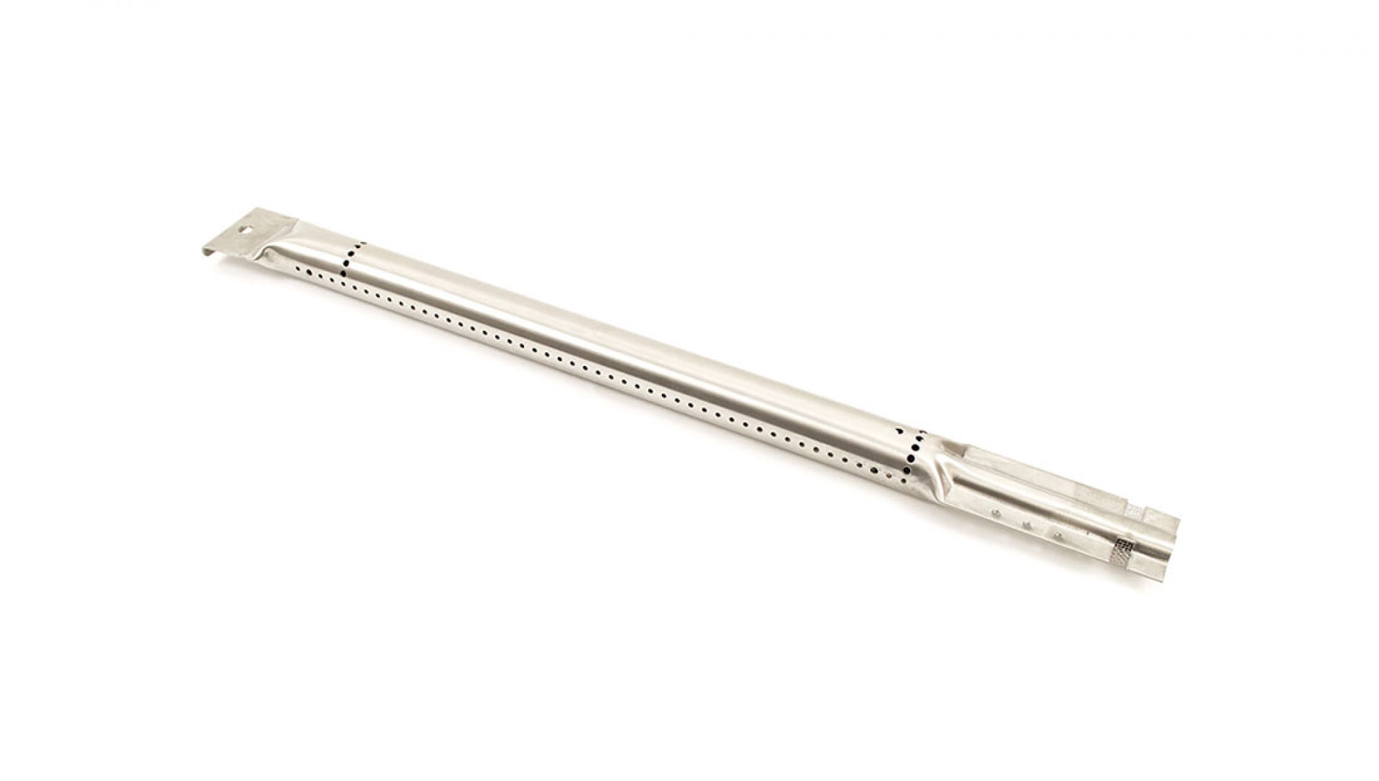 Universal Replacement BBQ Grill Burner – Adjustable Oblong Tube, Fits 15-22 Inches-590117
