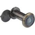 thumbnail image 3 of unique Peephole Front Door Viewer with Privacy Cover, One-Way 220 Degrees in Antique, 3 of 4