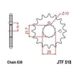 thumbnail image 2 of JT Steel Front Sprocket 13T for Street SUZUKI GS1000E 1978-1980, 2 of 4