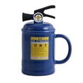 thumbnail image 6 of Homelife Coffee Cups Ceramic Tea Cup Flame Extinguisher Shaped Mug with Lid Spoon 400ml Hot Cold Drinks Milk Juice Beverage Mug Office Home Travel Gifts, 6 of 13