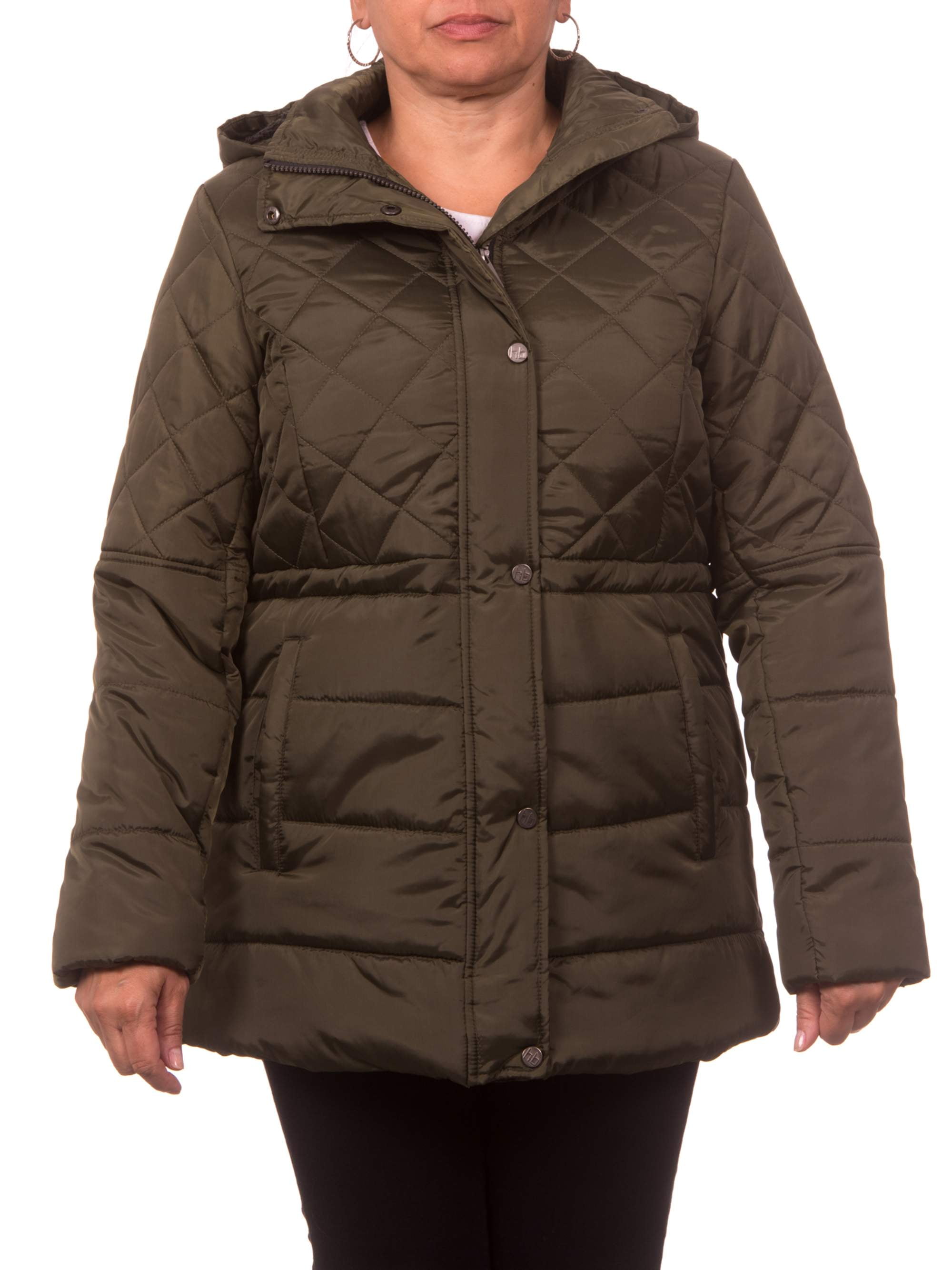 walmart women's plus winter coats