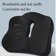 thumbnail image 4 of Ergonomic Memory Foam Seat Cushion with Orthopedic Support – Pressure Relief for Office, Car, and Home Use, 4 of 6