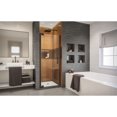 thumbnail image 5 of DreamLine Elegance-LS 34 - 36 in. W x 72 in. H Frameless Pivot Shower Door in Oil Rubbed Bronze, 5 of 13