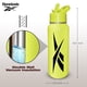 thumbnail image 5 of Botella de agua Reebok de acero inoxidable de 950 ml con tapa de pajita, color amarillo, 5 of 7