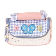 Cute Pencil Case Pouch Large Capacity Pen Box Holder Organizer for Office Workspace Supplies Desk Accessories Travel Essentials Portable Gift Aesthetic Trendy Cool Stuff (Blue Butterfly)