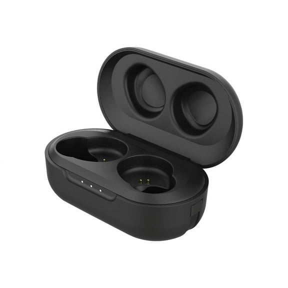 JLab JBuds Air Icon True Wireless Signature Bluetooth Earbuds   Charging Case  Black & Gold  IP55 Sweat Resistance  Bluetooth 5.0 Connection  Stereo Phone Calls  3 EQ Sound Settings