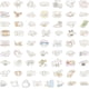 thumbnail image 3 of 120 Pcs Cute Anime Stickers,PVC Waterproof Sun-Proof Stickers for Phone,Laptop,Bottles,Skateboard,Computer,Phone,Anime Sticker Pack,Gifts for Cartoon, 3 of 4