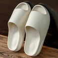 thumbnail image 1 of Sandalias de verano para mujer, para interior y hogar, con suela gruesa, para baño, antideslizantes, para parejas, para uso exterior, con suela suave, para verano, 1 of 5