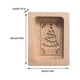 thumbnail image 3 of Moldes de madera para galletas - Antiadherentes, con relieve, para Navidad/Acción de Gracias, 3 of 3