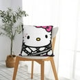 thumbnail image 4 of Hello Kitty Pillow Cover, Square Throw Pillow Cases For Couch Sofa Bed Living Room,Home Decorative, 12"X12", 4 of 9