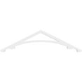 thumbnail image 2 of Ekena Millwork 36"W x 9"H x 1"P (6/12) Pitch Legacy Architectural Grade PVC Gable Pediment, 2 of 5
