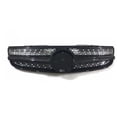 thumbnail image 4 of Front Grille For Mercedes-Benz R230 SL Class 2007-2009 SL550 Black/Silver Car Upper Bumper Hood Mesh Grid Grill, 4 of 6