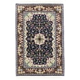 thumbnail image 1 of Navy & Maroon Floral 3X4 Kirman Oriental Rug, 1 of 11