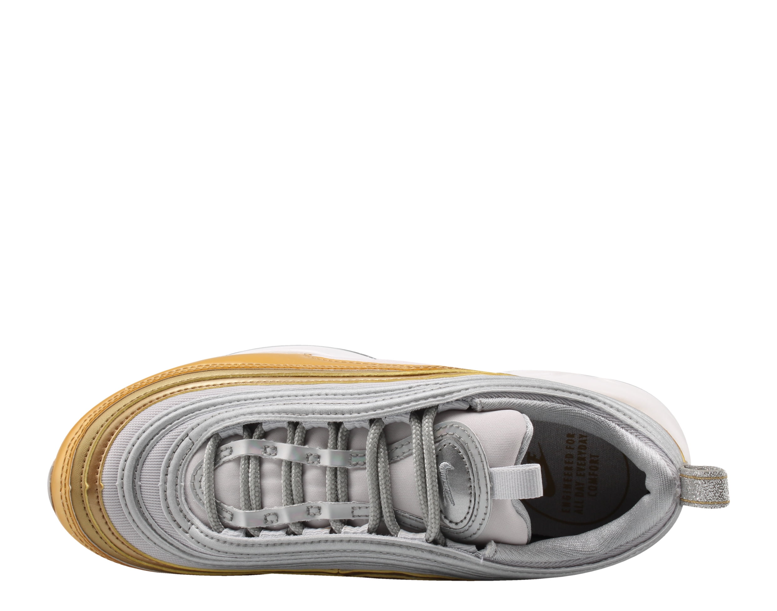 Nike Air Max 97 Vast Grey Metallic Gold (Women's) - AQ4137-001 - US