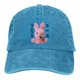 thumbnail image 2 of Gorra de béisbol japonesa Dirty Bunny Sonic Youth, gorra de mezclilla desgastada retro con cierre a presión, gorra unisex de verano para exteriores, 2 of 5