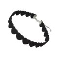 thumbnail image 1 of Ruiboury Simple Femmes Coréen Style Collier Fille Forme de Coeur Clavicule Coloré Chaîne de Clavicule Réglable Choker Élégant Cadeau Bijoux, 1 of 4