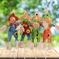 thumbnail image 4 of 4pcs Halloween Decoration Scarecrow Cute Rural Small Scarecrow Party Ornaments Props, 4 of 4