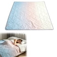 thumbnail image 2 of SUYOLL A Soft Gradient Summer Cooling Blanket Comforter For Cozy Nights And Light Sleep Lightweight Comfortable Have a Nice Sleep, 2 of 7