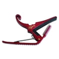 thumbnail image 5 of Kyser Quick Change Capo Easy One-Handed Operation, Fits Any Fret, Red, 5 of 8