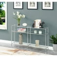 thumbnail image 3 of Ergode Royal Crest Console en Verre 3 Niveaux 54 Pouces, 3 of 5