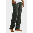 thumbnail image 3 of Men's Knitted Pajama Sweat Pants with Drawstring (Charcoal, L), 3 of 4