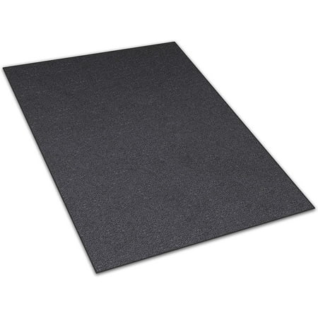 3 x16  Charcoal - Indoor Outdoor Area Rug Carpet Runners with a Premium Fabric Finished Edges