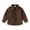 Coffee, variant on Ticikt Boys Corduroy Shirt Jacket Long Sleeve Casual Open Front Shirt with Collar for Kids Toddler,Color:Khaki,Size:4-5 Years