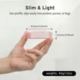 thumbnail image 3 of Slim Retainer Case with Air Vent Holes, Stylish Small Aligner Case with Magnetic Closure, Sleek Travel Retainer Holder Compatible with Invisalign (Lavender), 3 of 6