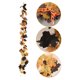 thumbnail image 2 of En cuenta que al realizar un pedido cada pieza viene con dos ganchos Lazo de hoja de arce negro Ratán con luces Decoración de otoño de Halloween Hoja de arce simulada ANGGREK Otros, 2 of 8