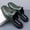 Green, variant on Men's Brown Woven Pattern Mules – Business Casual Slip-On Shoes with Horsebit Detail for Office, Commuting, and Everyday Stylish Wear