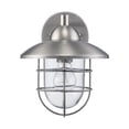 thumbnail image 7 of Trans Globe Lighting 4370 ST Industrial 1 Light Outdoor Wall Sconce - Stainless Steel, 7 of 7