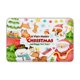 thumbnail image 2 of Fiudx Ofertas del día Felpudo de entrada con texto en inglés Merry Christmas, felpudo de bienvenida con decoración navideña de baja tradición y feliz año nuevo, alfombras antideslizantes para el su, 2 of 6