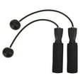 thumbnail image 1 of Cordless Jumping Rope, PVC Foam Ball Fitness Ropeless  Rope  For Losing Weight Black, 1 of 8