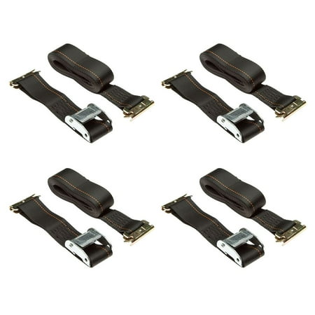 

2 x 12 Cam Buckle Straps with E-Fittings - 4 Pack