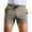 Khaki, variant on Men's Athletic Shorts 5 Inch Shorts Solid Gym Shorts Fashion Shorty Shorts Elastic Waist Drawstring Sports Shorts Slim Shorts with Pockets Olive Green