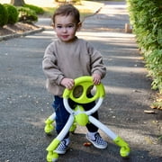 YBIKE Pewi Elite Todder Ride-on and Walking Buddy, Green, 9mo-3yrs