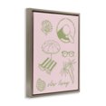 thumbnail image 2 of Stupell Industries Coastal Slow Beach Living Brown Floating Frame Canvas Art, 25 x 31, by The Prints Vibe, 2 of 8
