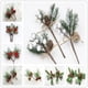 thumbnail image 4 of Accesorios para ramos navideños, copos de nieve, cuerda de cáñamo, ramo de frutos rojos, guirnalda DIY, 4 of 6