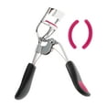 thumbnail image 1 of Rizador de pestañas ligero para mujeres Unique Bargains 1 Pcs para viajes de negocios Acero al carbono PS Negro Rosa Rojo, 1 of 3