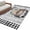 Light Gray, variant on Entryway Rug 2'x3', Spring Flowers Small Rug for Kitchen Bathroom Door Mat Indoor Entrance, Farmhouse Truck Black Plaid Wood Grain Non-Slip Area Rugs Floor Mats Carpet Front Door Rugs