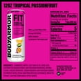 thumbnail image 6 of BODYARMOR FIT Zero Sugar Tropical Passionfruit Sports Drink Cans, 12 fl oz, 4 Pack, 6 of 12
