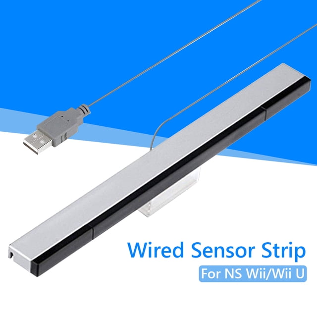 Barra de Sensor USB reemplazo infrarrojo TV Ray cableado Sensor remoto barra receptor Inductor consola de juegos suministros para Wii/Wii U Hugtrwg Nuevos Originales