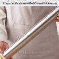 thumbnail image 4 of Stainless Steel Baking Rolling Pin for Pizzas Cookie Noodles Dumplings Adjustable Thickness Kitchen Dough Roller, 4 of 9